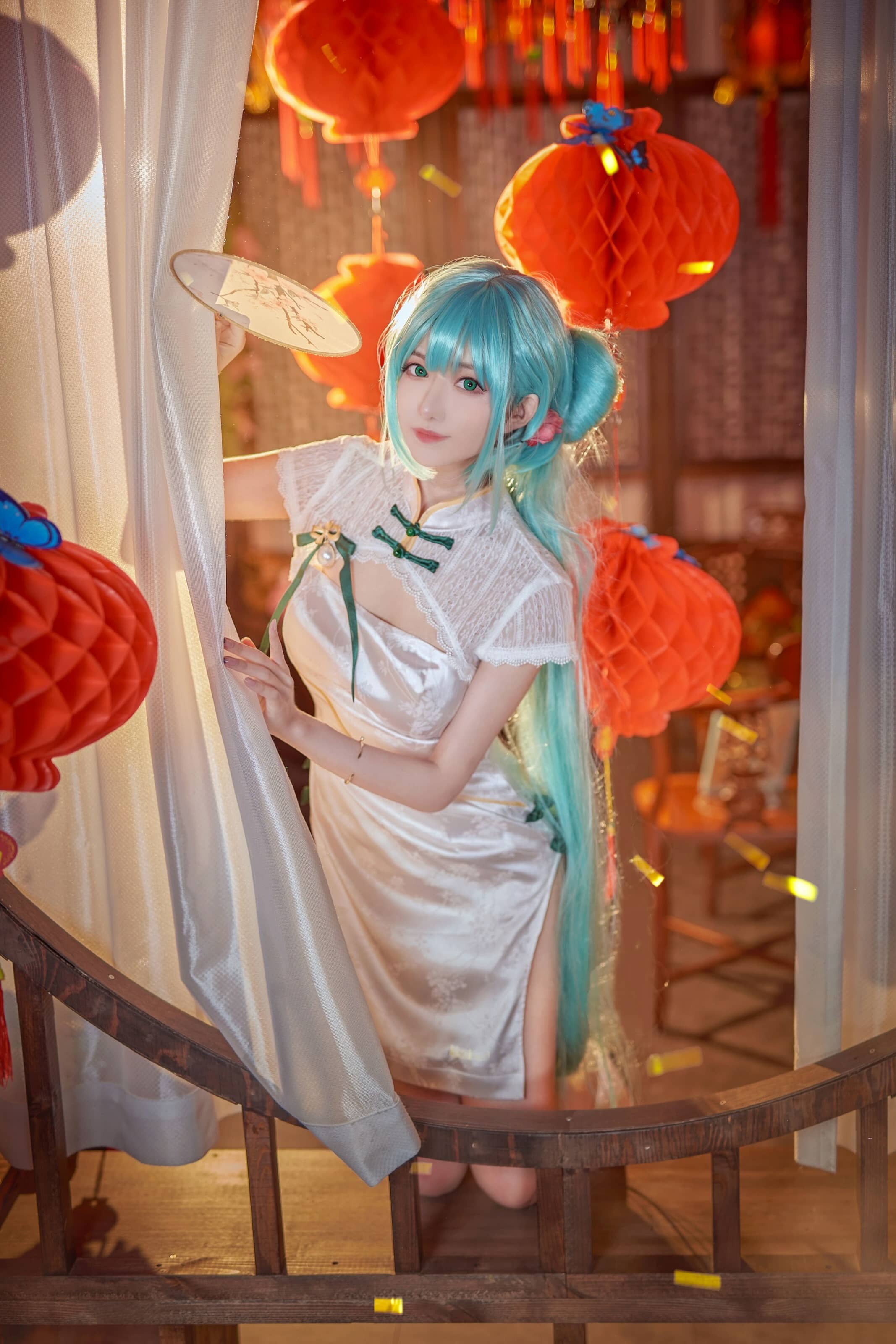 Shika小鹿鹿 初音 韶华旗袍