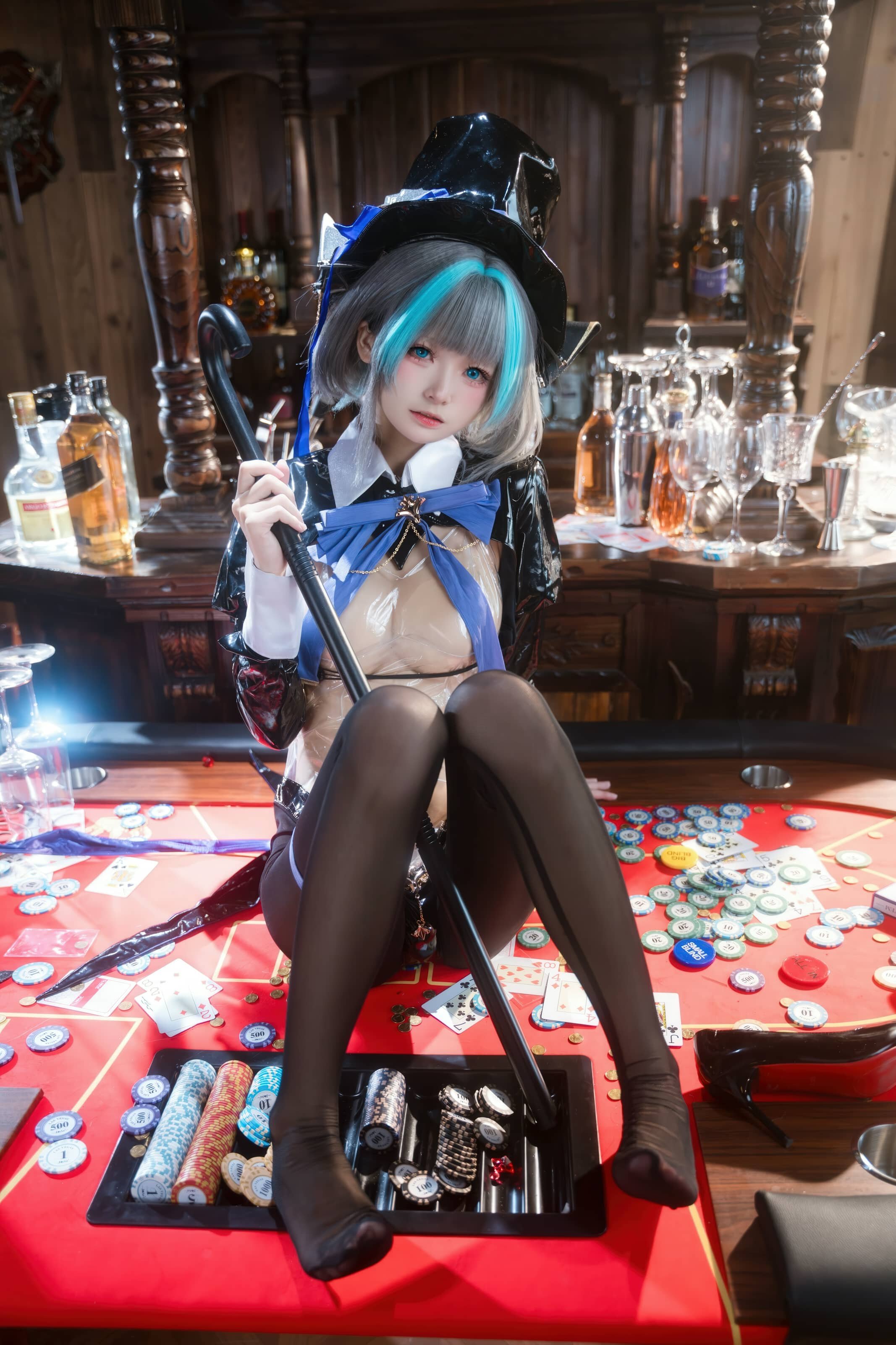 九柒喵 柴郡兔女郎