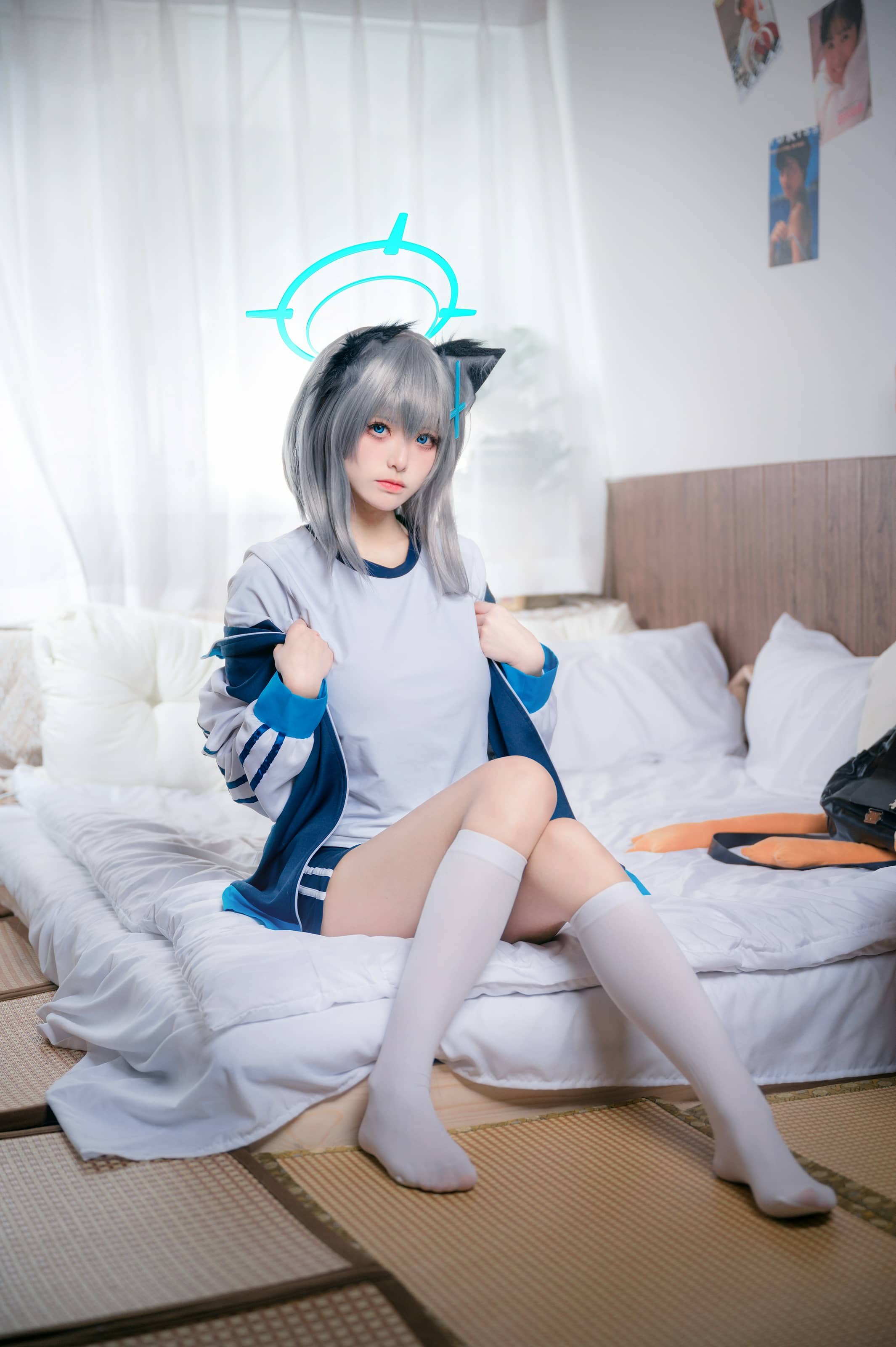 九柒喵 体操服白子