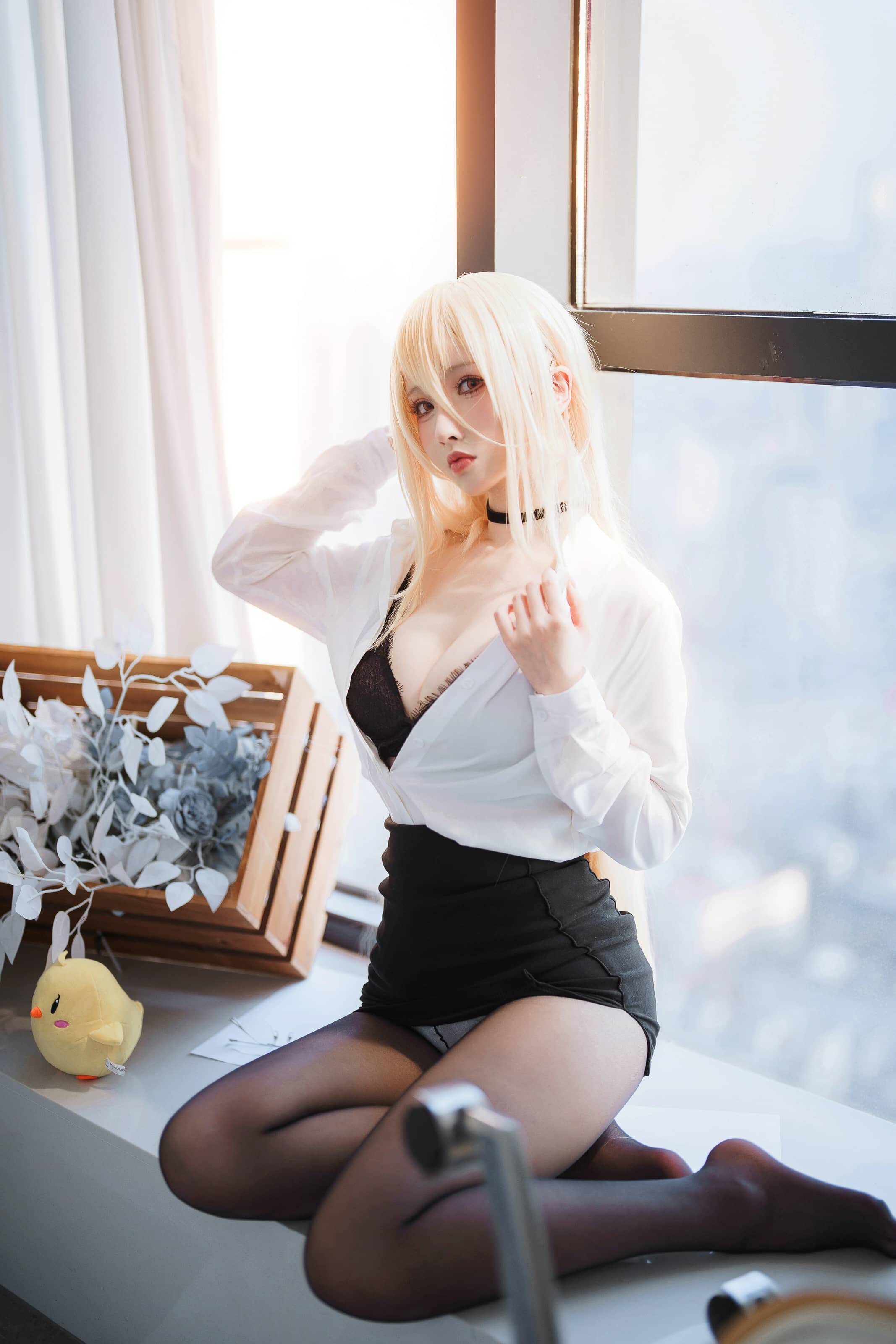 rioko凉凉子 碧蓝航线 怨仇 办公室的意外