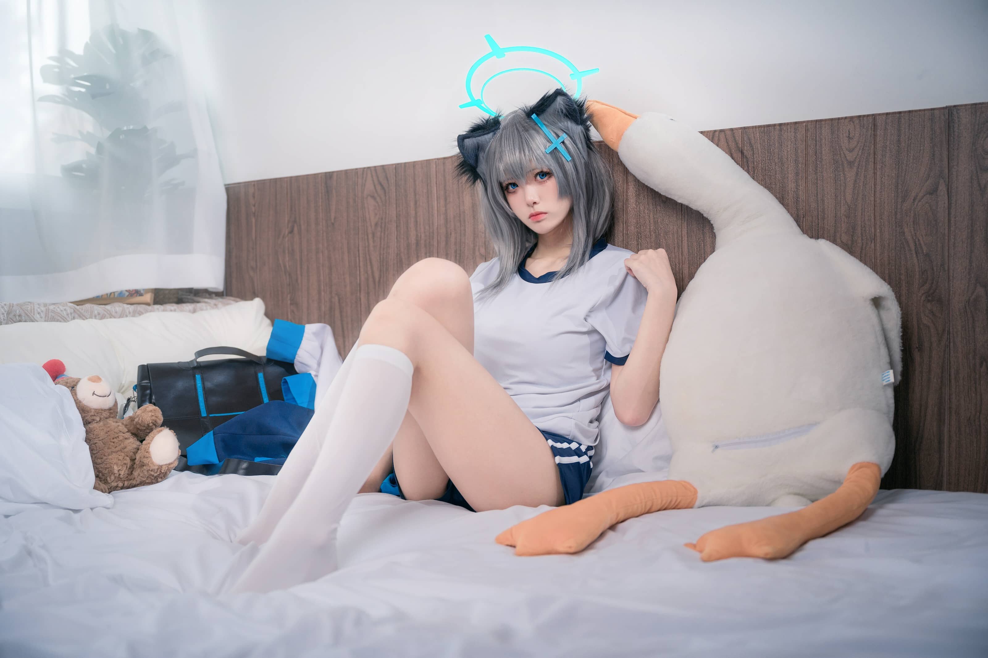 九柒喵 体操服白子