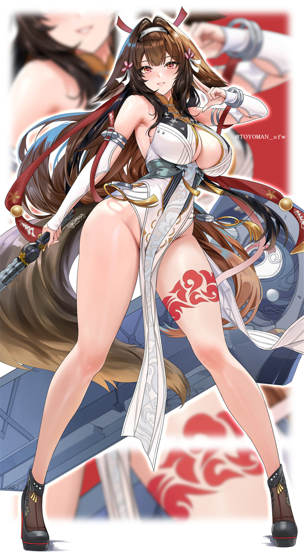 【插画精选】原神 芙宁娜 碧蓝航线 绝区零 叶瞬光[49P-252MB]
