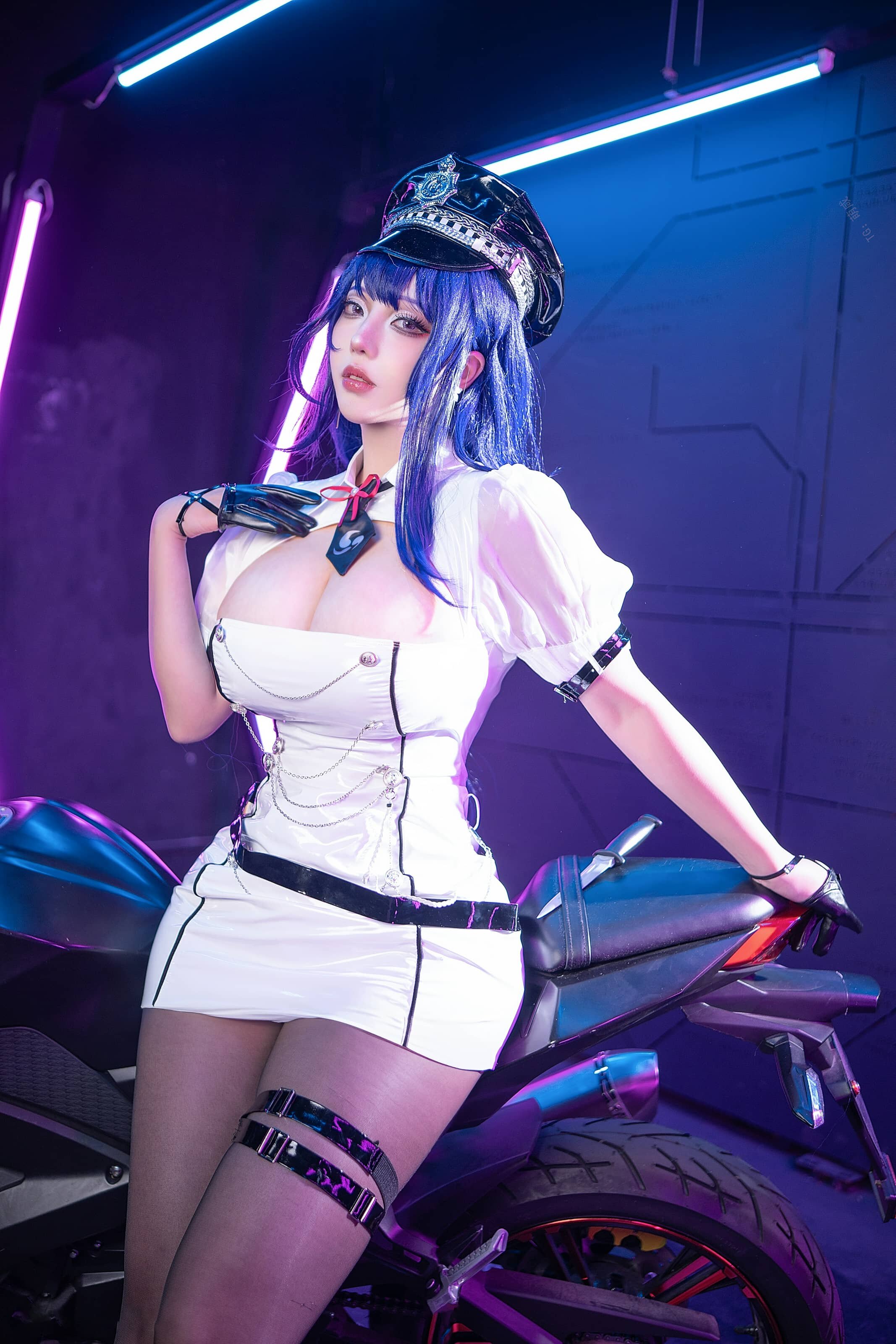 菌烨tako 原神 雷电将军赛车