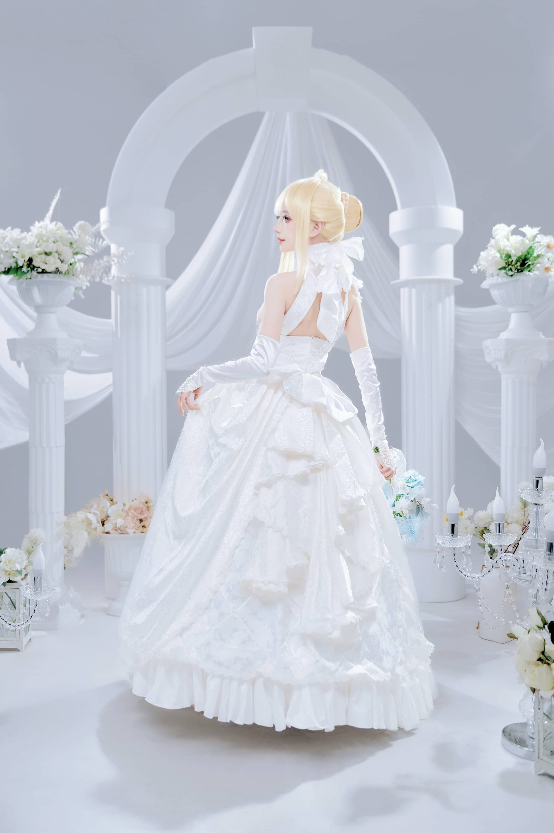 Shika小鹿鹿 FGO Saber花嫁