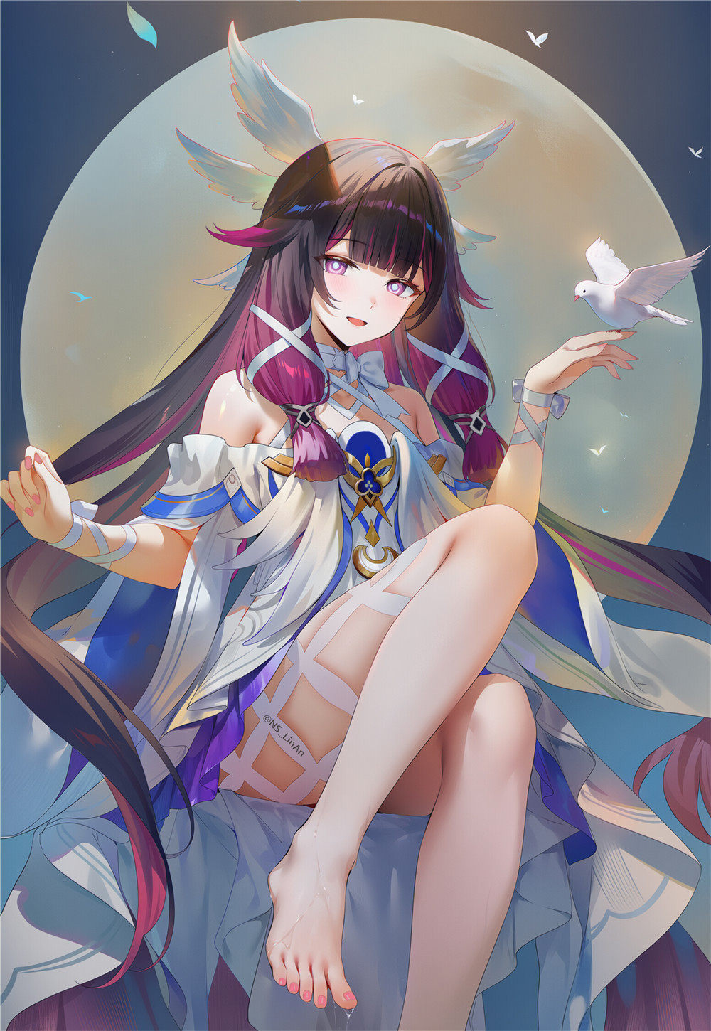 【插画精选】原神 芙宁娜 碧蓝航线 绝区零 叶瞬光[49P-252MB]