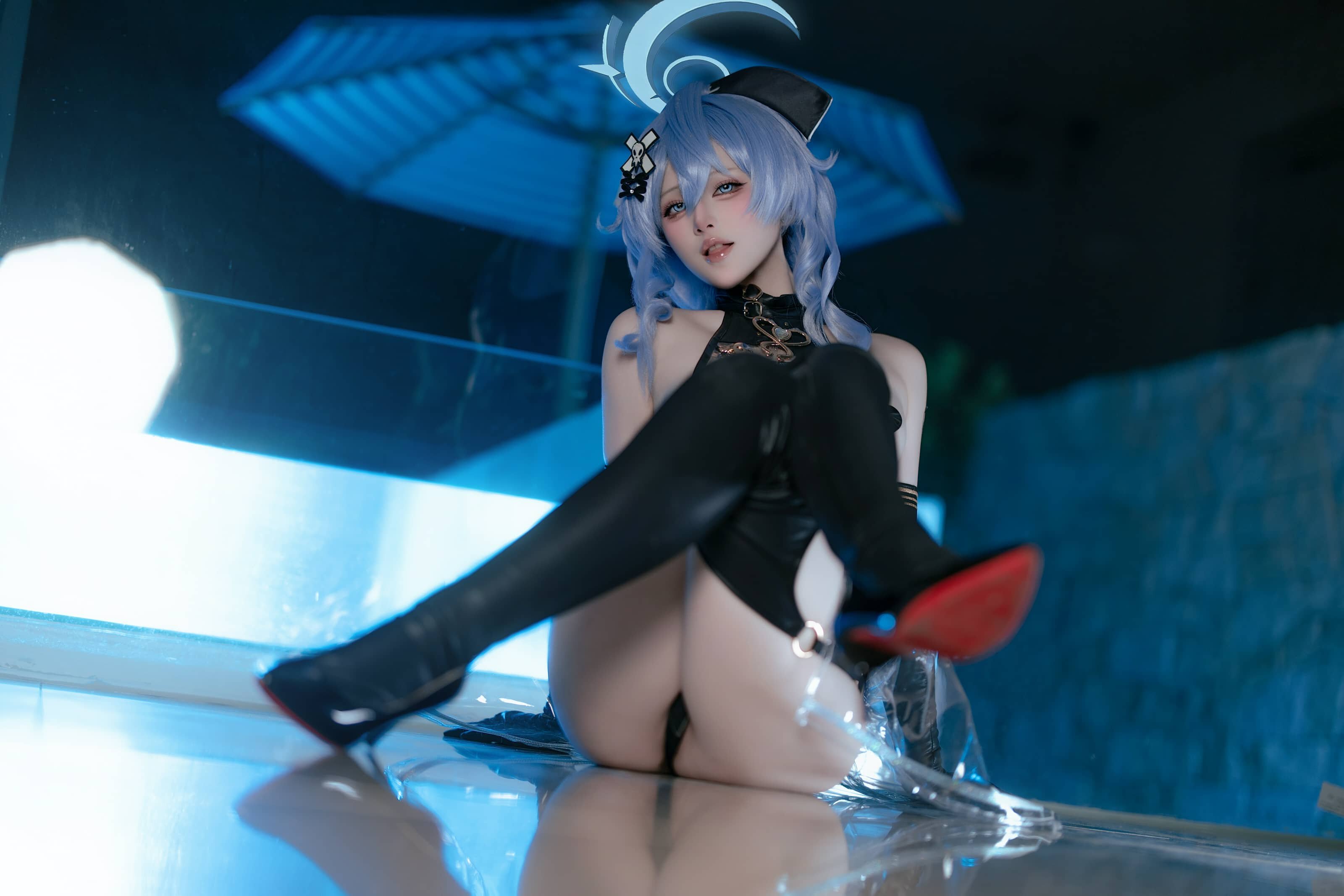 屿鱼Yukako 蔚蓝档案 亚子 同人透明护士