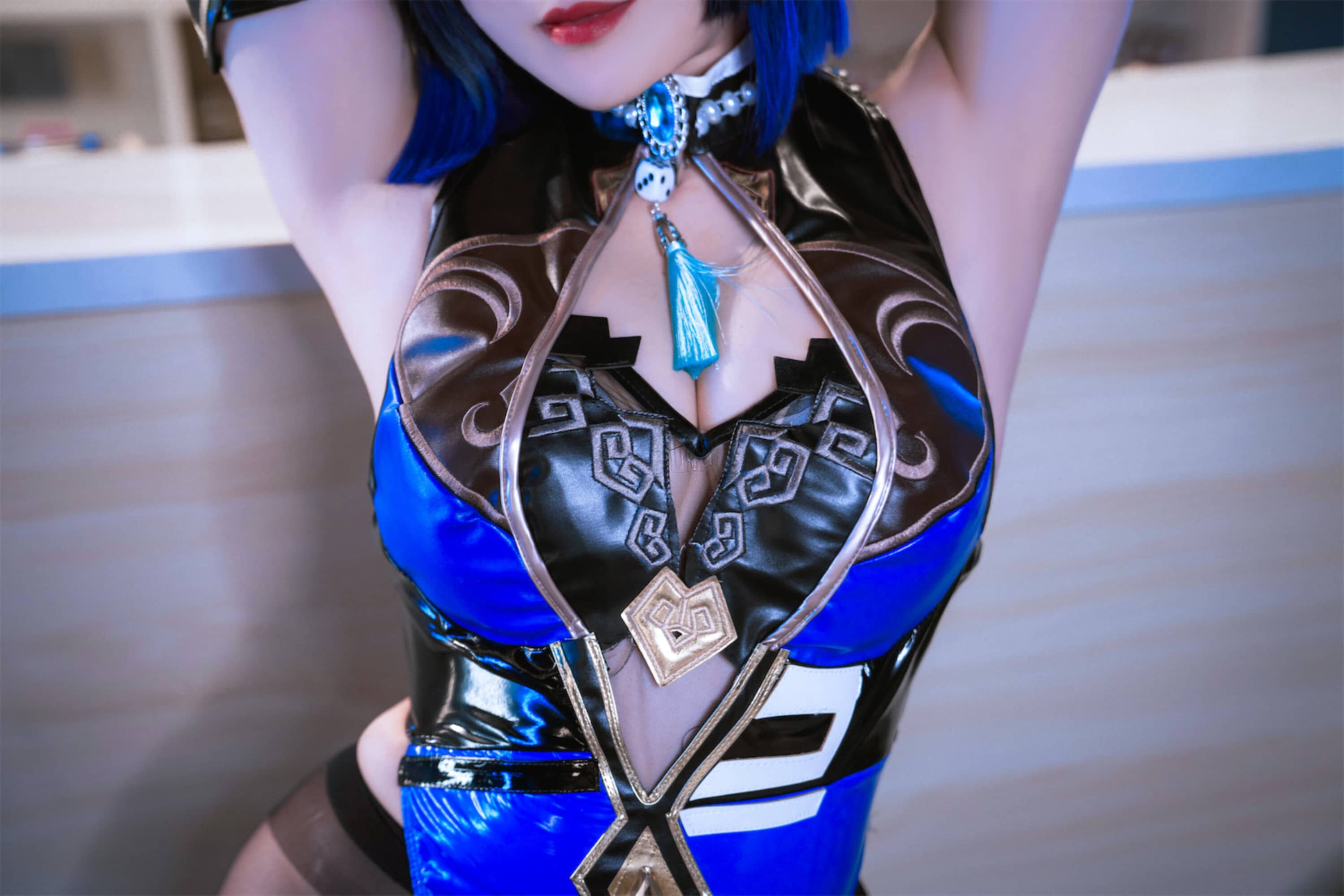 Natsuko_夏夏子 原神 夜兰兔女郎