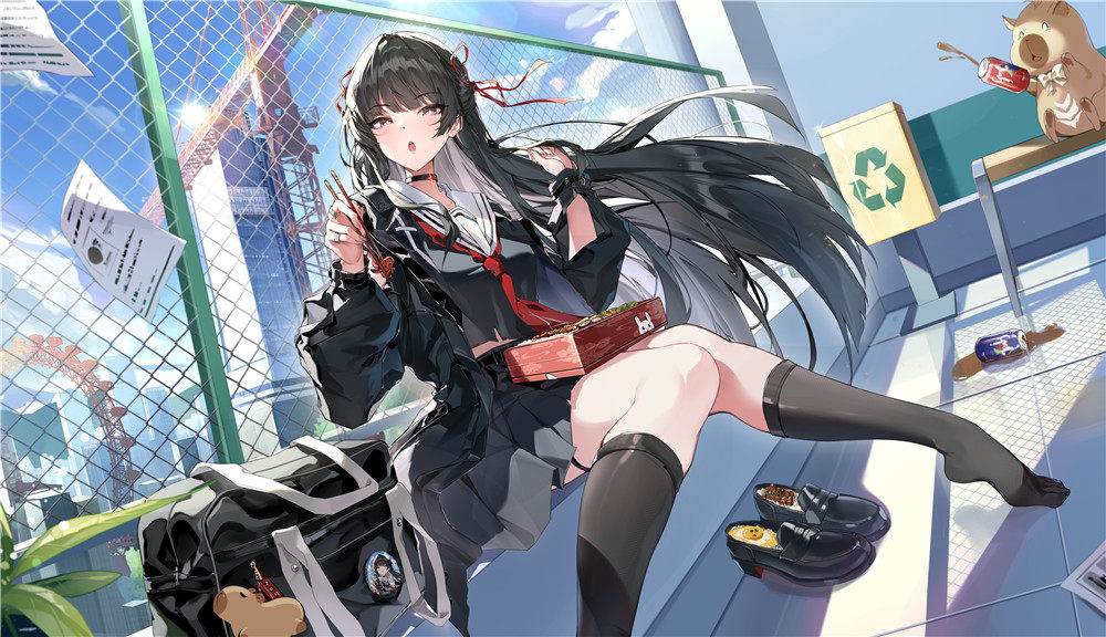 【插画精选】碧蓝航线 柴郡 蔚蓝档案 妃咲 绝区零 叶瞬光[51P-242MB]