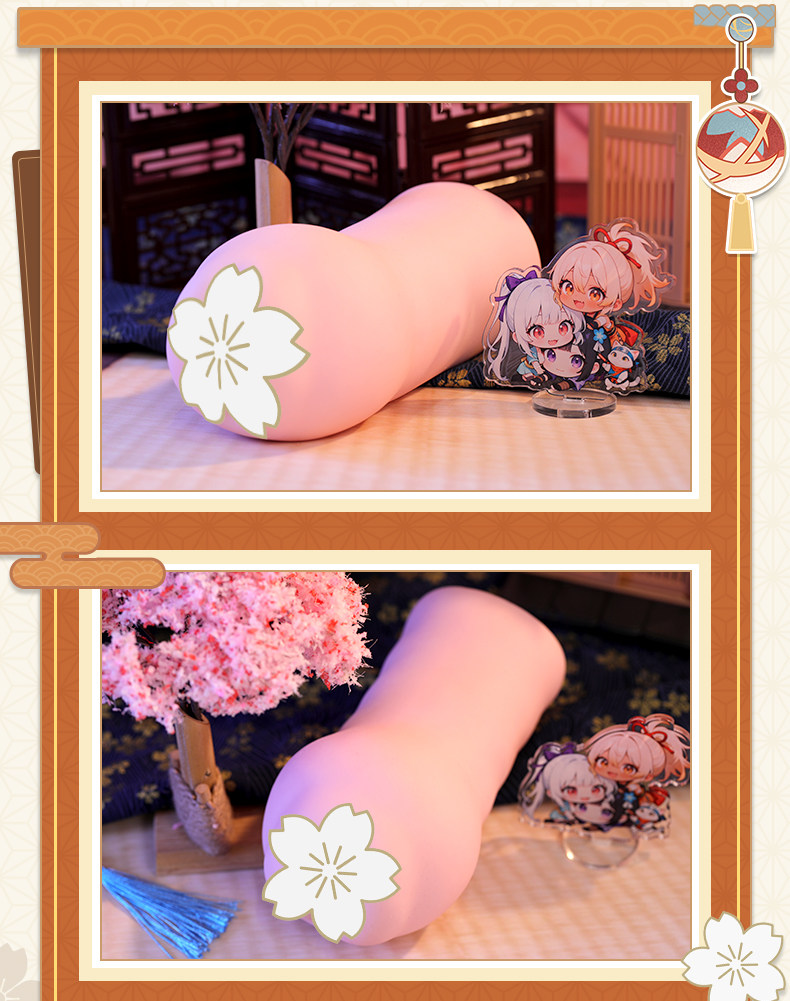 YUU乳推神乐飞机杯真人倒模男用乳房名器真实阴道情趣圣杯自慰器