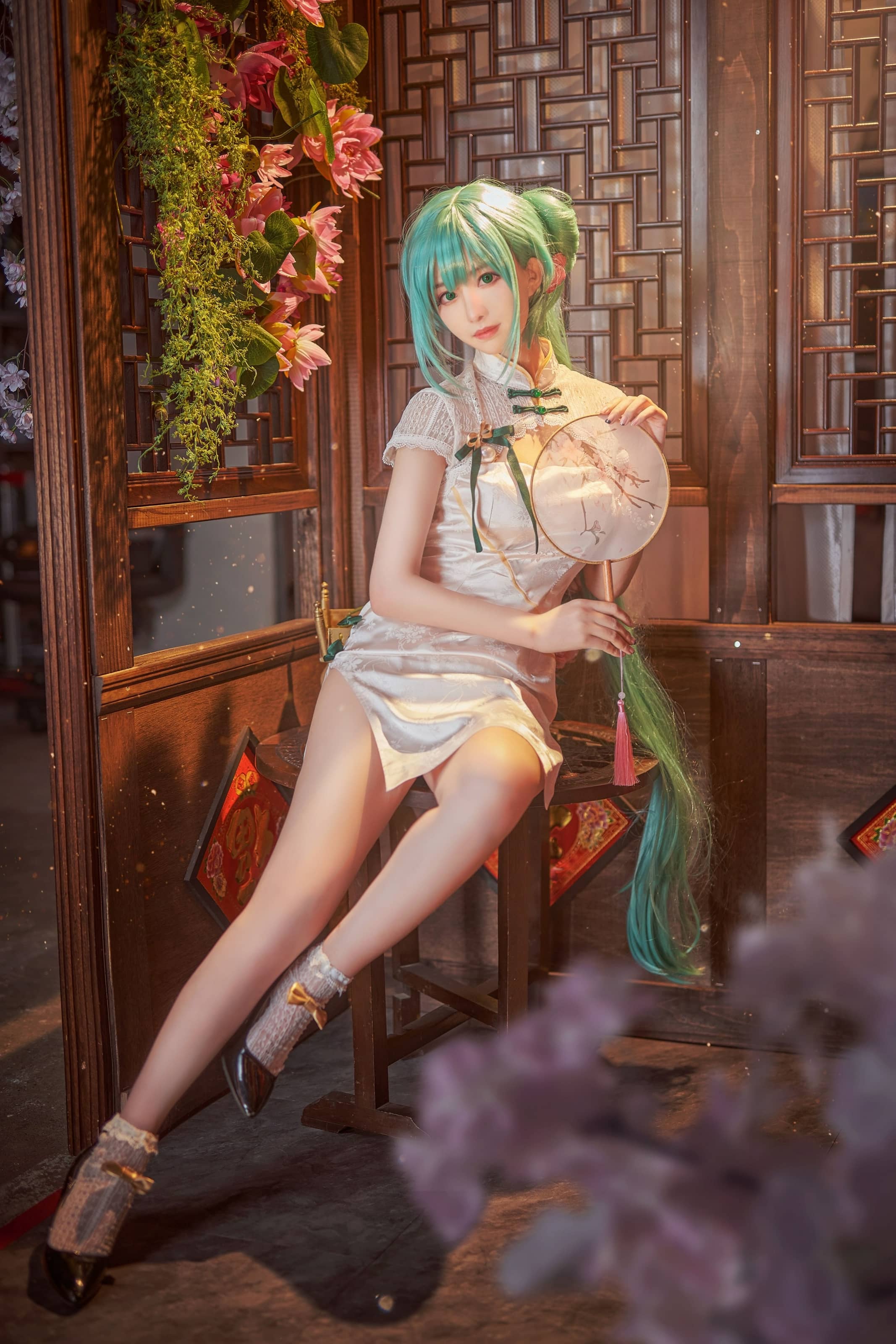 Shika小鹿鹿 初音 韶华旗袍