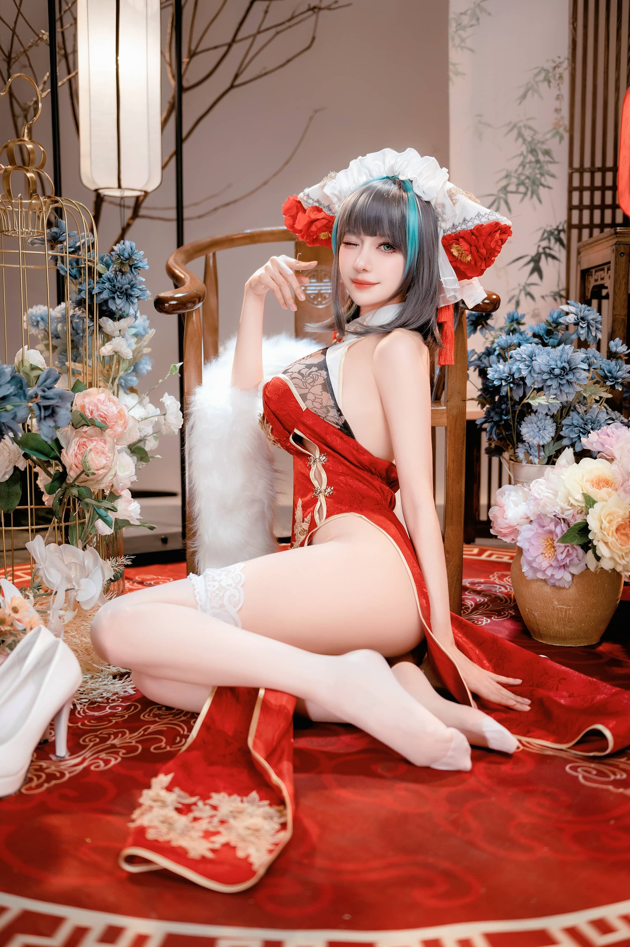 Shika小鹿鹿 碧蓝航线 新年柴郡