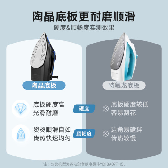 苏泊尔手持挂烫机熨烫机电熨斗家用蒸汽消毒挂烫机便携熨衣服神器