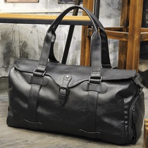 Mens fitness bag fashionable short-distance dry and wet separation business bag boarding bag trendy waterproof sports large capacity