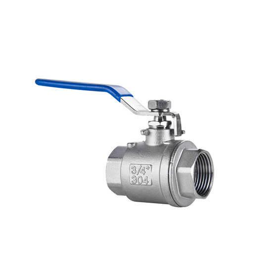 304 stainless steel ball valve two-piece inner wire 50 threaded water switch four-point valve 4 points 6 points 1 inch DN15