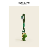 Соломенная шляпа динозавр - зеленая смола