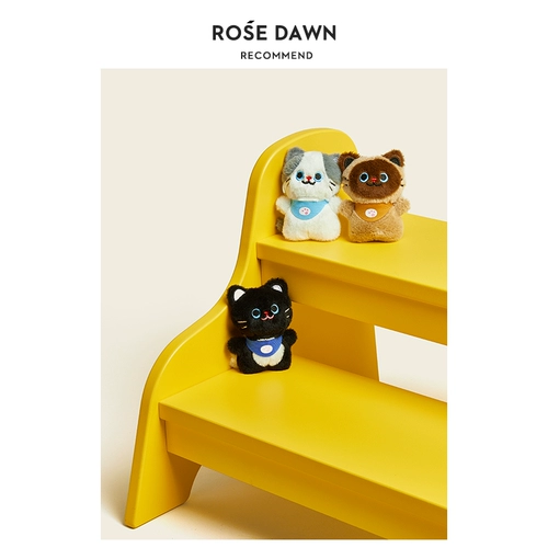 Оригинальная дизайнерская плюшевая высококлассная кукла, брелок, котенок, подарок на день рождения