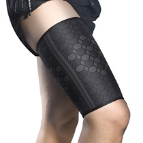 Cross-border high-elastic knitted nylon sports thigh protection cycling basketball football anti-thigh muscle strain leg protection