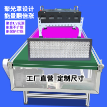 LED ultraviolet UV curing lamp shadowless glue paste hook UV ink green oil three-proof paint assembly line special lamp