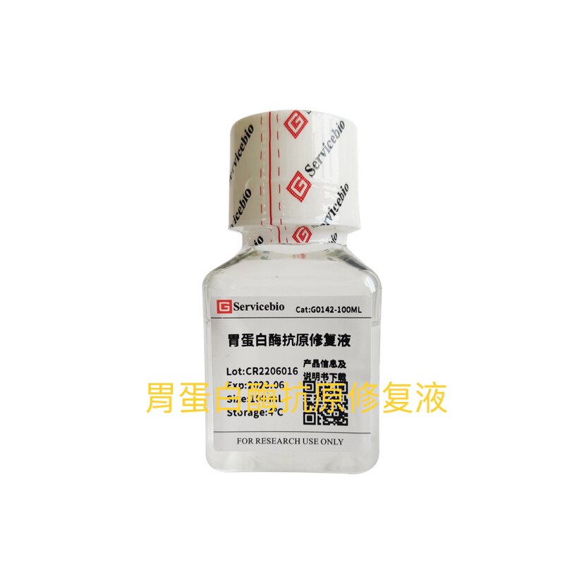 Servicebio胃蛋白酶抗原修复液 适用细胞间质抗原修复 500mL100mL