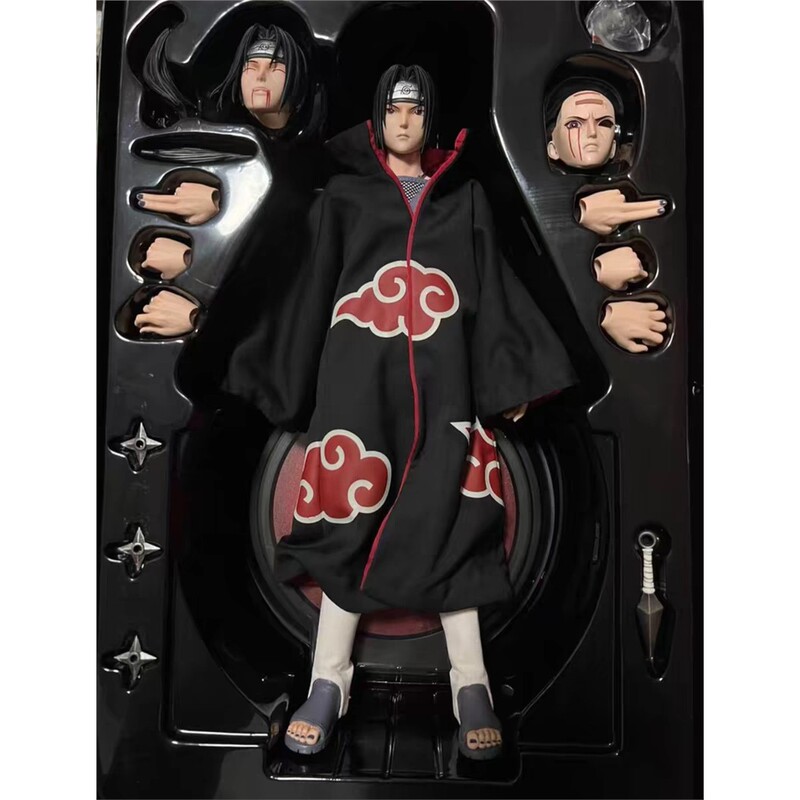 Rockettoysroc Naruto Uchiha Itachi Movable Figure Deidara Naruto Obito Minato Sasuke