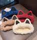 Cat Ear Headband for Washing Face, Cute Hairband for Women, Autumn and Winter Trendy 2021 New Face Mask Headband