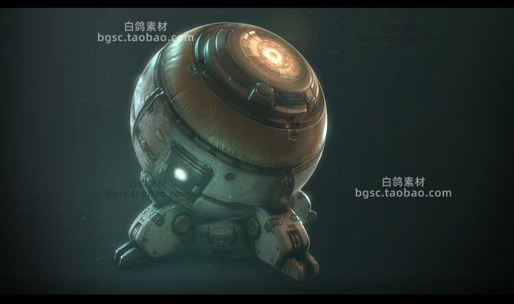 图片[6]-zbrush科幻硬表面alpha阿尔法贴图纹理Substance Painter设计素材-cg男孩