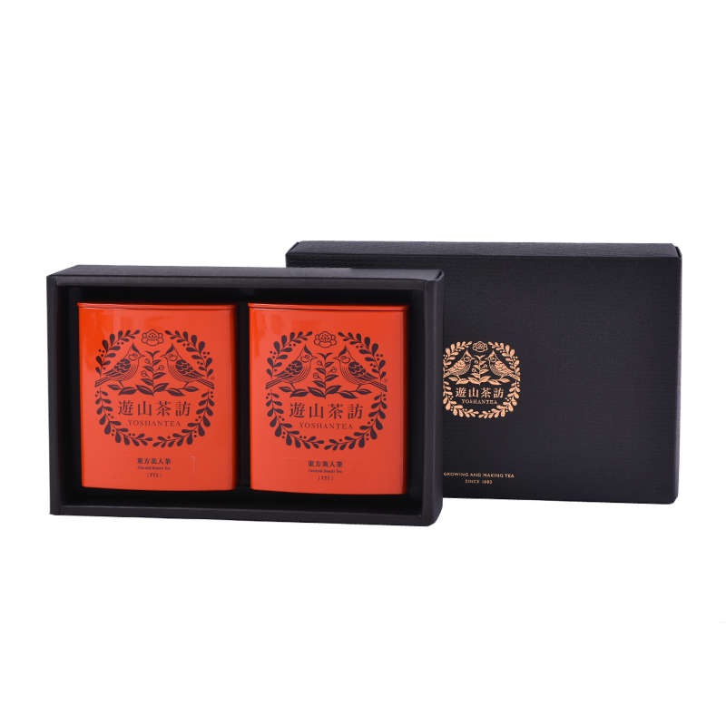 台湾高山东方美人茶游山茶访品牌红茶60克罐装台湾乌龙茶-Taobao-Tmall