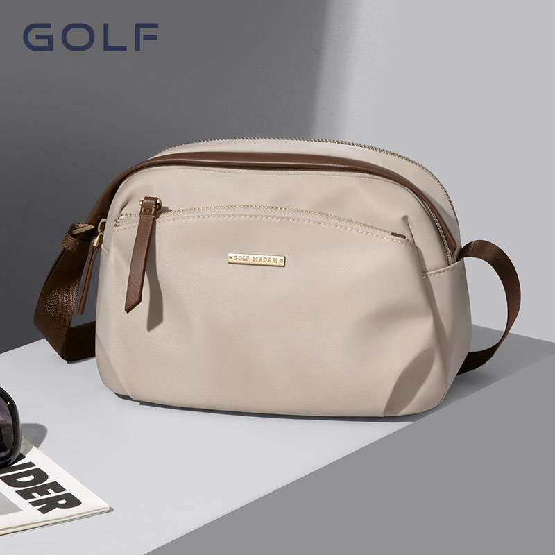 Golf Crossbody Bag for Women 2026 New Canvas Lightweight Shoulder Bag Casual Versatile Commuter Backpack Phone Bag