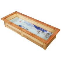 Xiangsen solid wood heater household smart r variable frequency foot warmer oven Huaihua electric fire box electric fire barrel energy saving