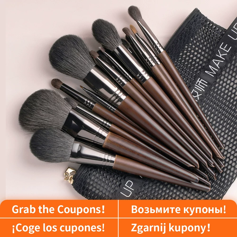 OVW Pro makeup brushes set eye shadow foundation powder eyel