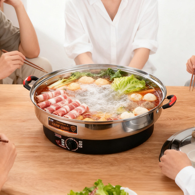 Electric Steamer, All-In-One Multi-Function Automatic Electric Steamer, Anti-Dry Burning, Timed Heat Preservation, Large Capacity, Household and Commercial Pot