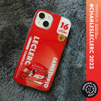 F1 Ferrari Leclerc 2023 casque IMD portable shell#RacingFantasy赛车原创周边