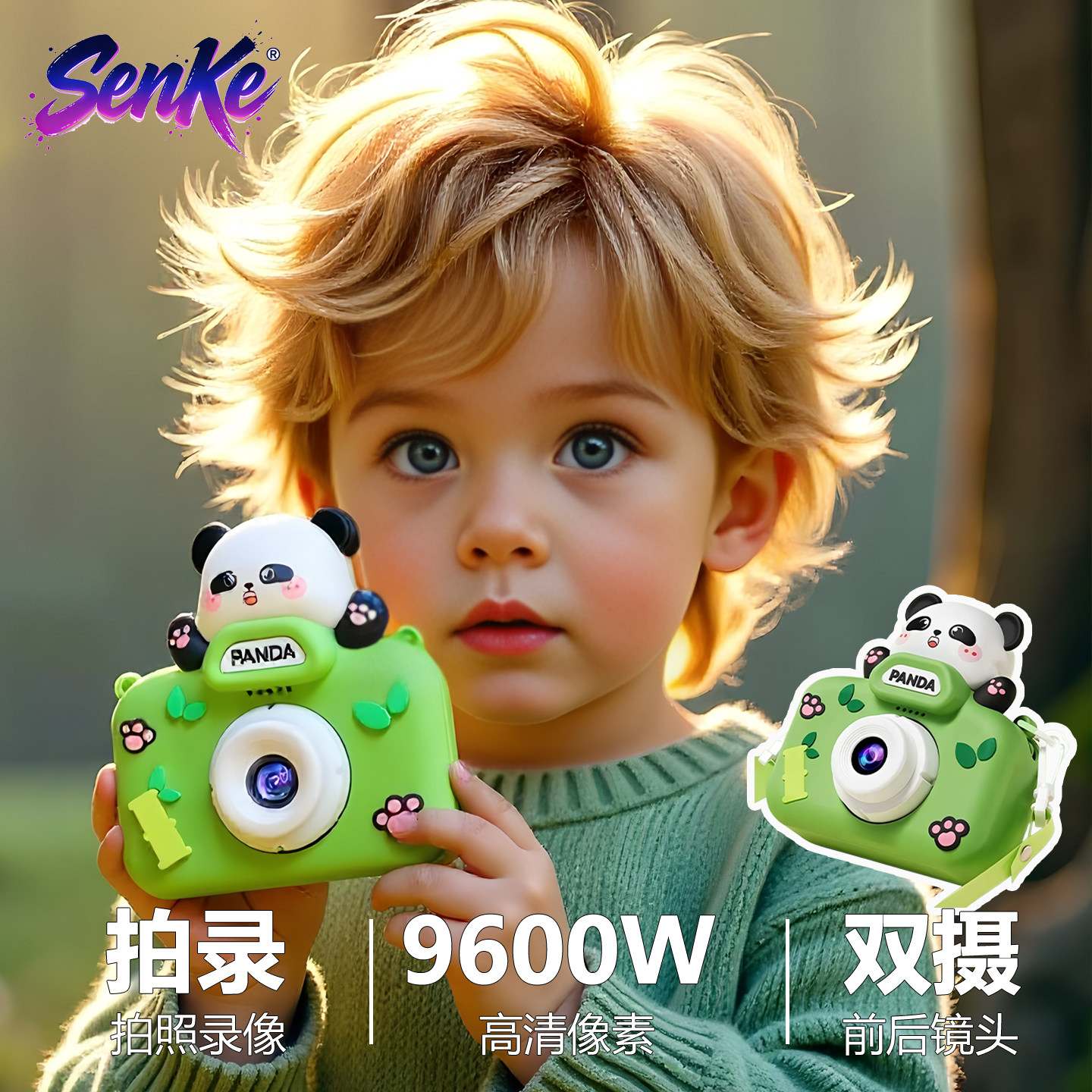 2026 New Model Children's Camera, Photo-Taking Toy, Digital Camera, Instant Camera, Baby Boy's New Year's Birthday Gift