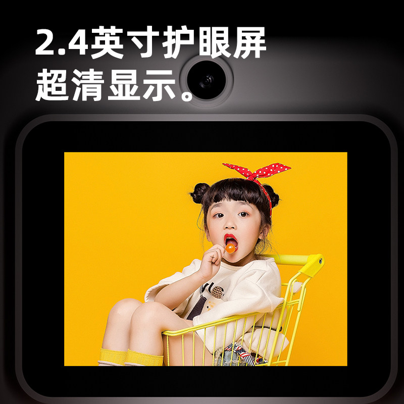 Children's Camera, Instant Camera, Can Take Pictures and Directly Print Photos, Birthday Gift, Girl's Toy, Digital Camera