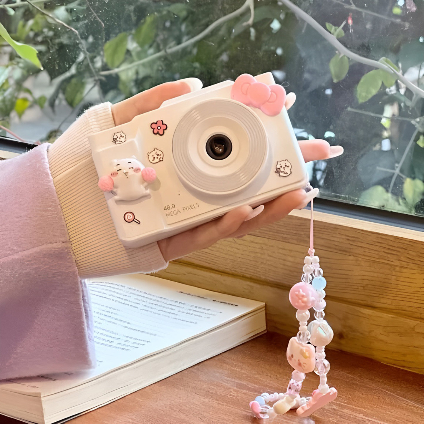 Student Party Flip-Screen Ccd Camera Dslr Digital Camera High-Definition Travel Photography Entry-Level for Girls to Replace Ccd