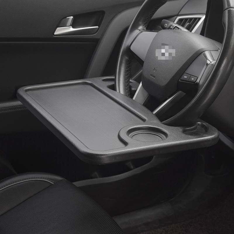 Car Steering Wheel Small Desk Board Car Dinner Plate On-board Notebook Holder Flat Computer Desk In-car Dining Table Dining Table-Taobao