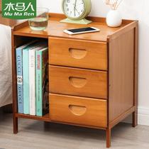 Brother bedside cabinet simple modern mini storage rack extra wide bedroom bedside simple storage