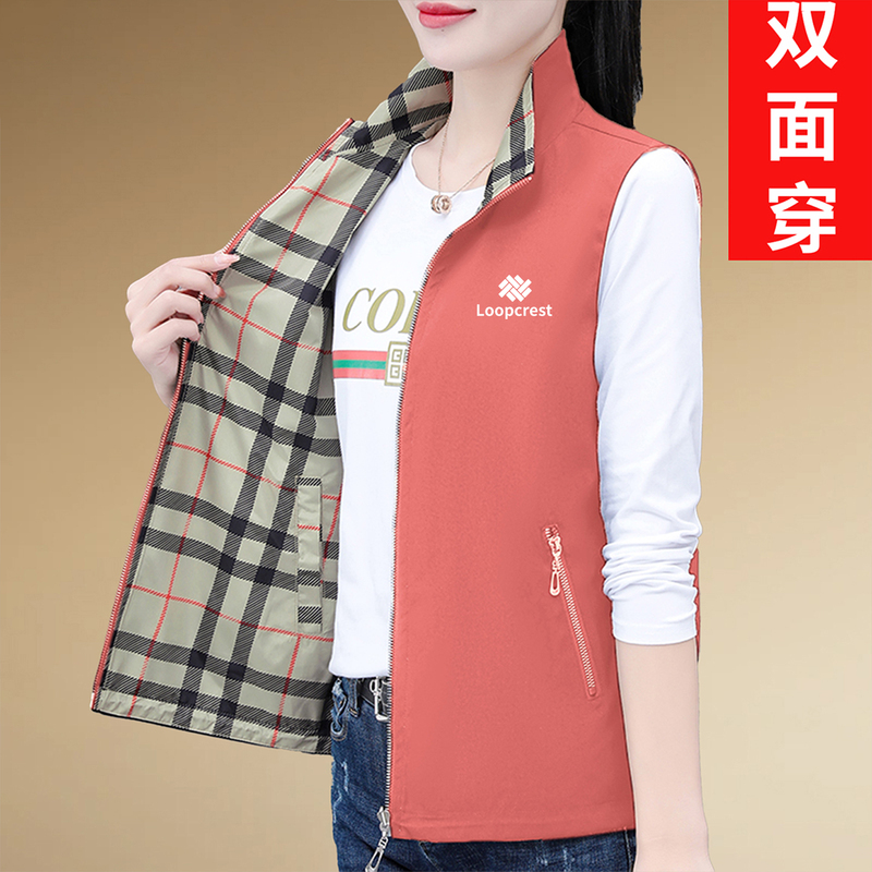 Huifeng Sleeveless Vest for Women 2026 New Spring and Autumn Fashionable and Stylish Age-Reducing Vest Jacket for Mothers Huifeng Sleeveless Vest for Women 2026 New Spring and Autumn Fashionable and Stylish Age-Reducing Vest Jacket for Mothers
