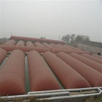 Large soft covered biogas pool power generation eco-village factory direct supply