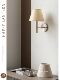 Spanish Cole BC2 parchment wall lamp medieval fabric living room corridor aisle designer bedroom bedside lamp