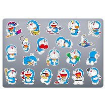 79 pieces of Jingle Cat Doraemon animation stickers laptop suitcase suitcase helmet sticker waterproof