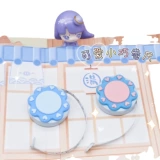 Макарон Симпатичный мини -свернутая касленя лента.