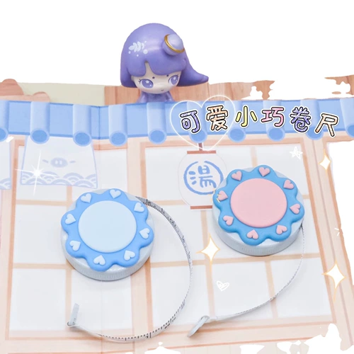 Макарон Симпатичный мини -свернутая касленя лента.