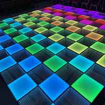 Ground shaking stage KTV bar disco stage sound controlled glass floor shaking spring stage bar disco lighting stage