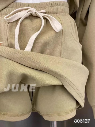 Extra Large Size 150kg American Style Versatile Drawstring Elastic Waist A-Line Short Skirt for Women Casual Sports Plus Size Half Skirt