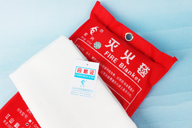 Fire blanket 1m*1m household fire blanket electric welding fireproof cloth glass fiber cloth fire escape blanket