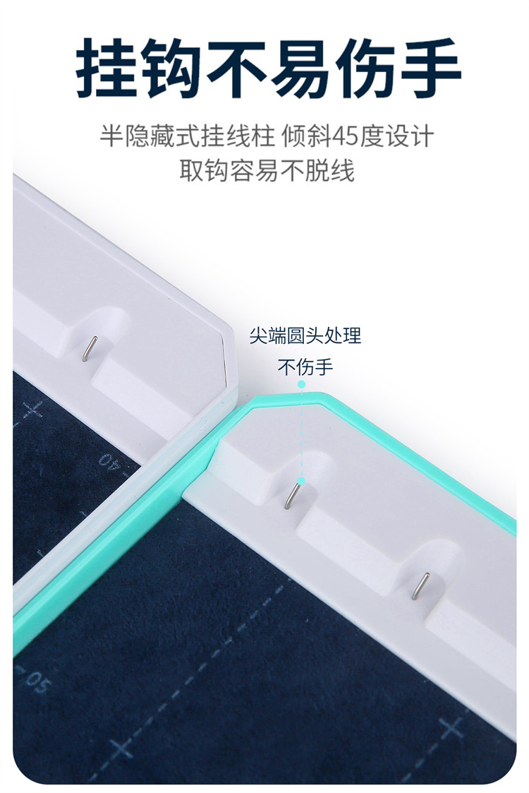 Коробка для ниток 钓鱼竞技子线盒子线专用子线板超薄双层钩盒子线盒多层加长多功能 Walking Living