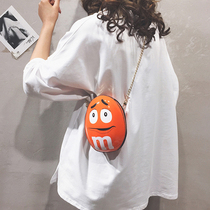 Funny Cartoon Character Letter Shoulder Bags Women Chain Rou