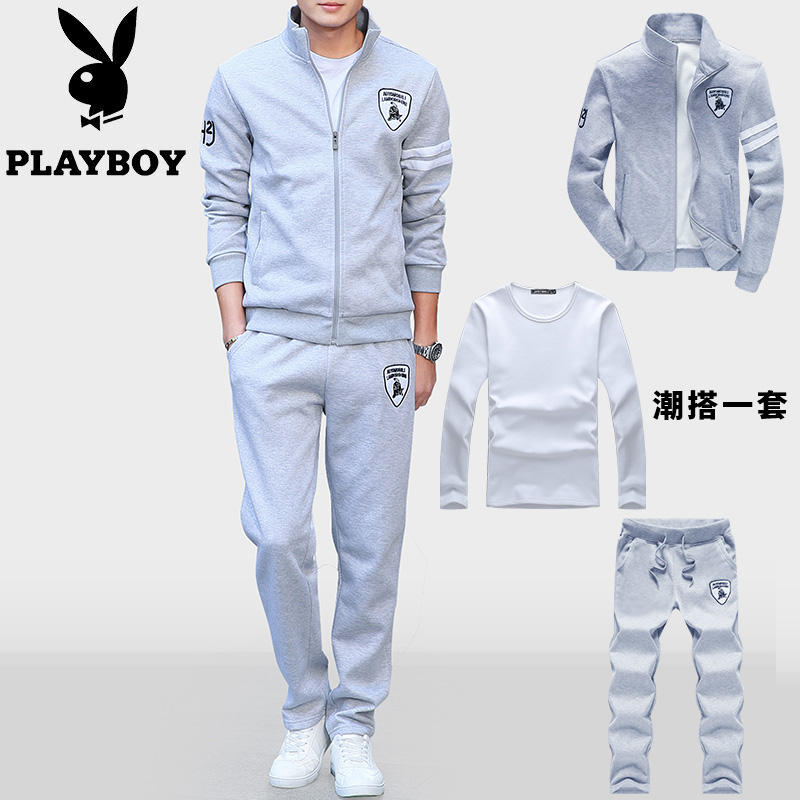 Playboy casual suit men's spring and autumn 2022 new trend fashion collocation handsome clothes three-piece suit