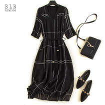 2022 new summer name Yuanyuan Fashion Light Ripeness Dresses Heben Ethos-Style Dress style Lioness